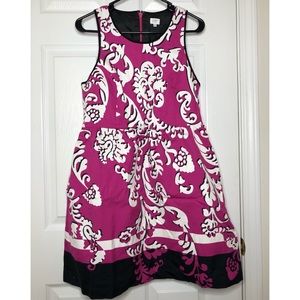 Crown & Ivy Pattern Dress